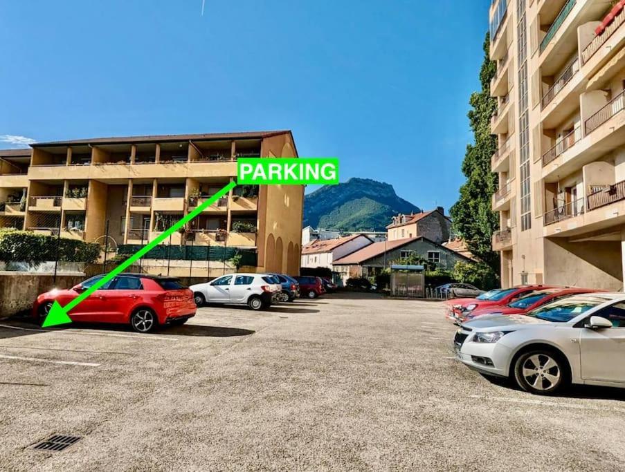 Excellent T2 - Moderne & Tout Equipe Avec Parking เกรอน็อบล์ ภายนอก รูปภาพ